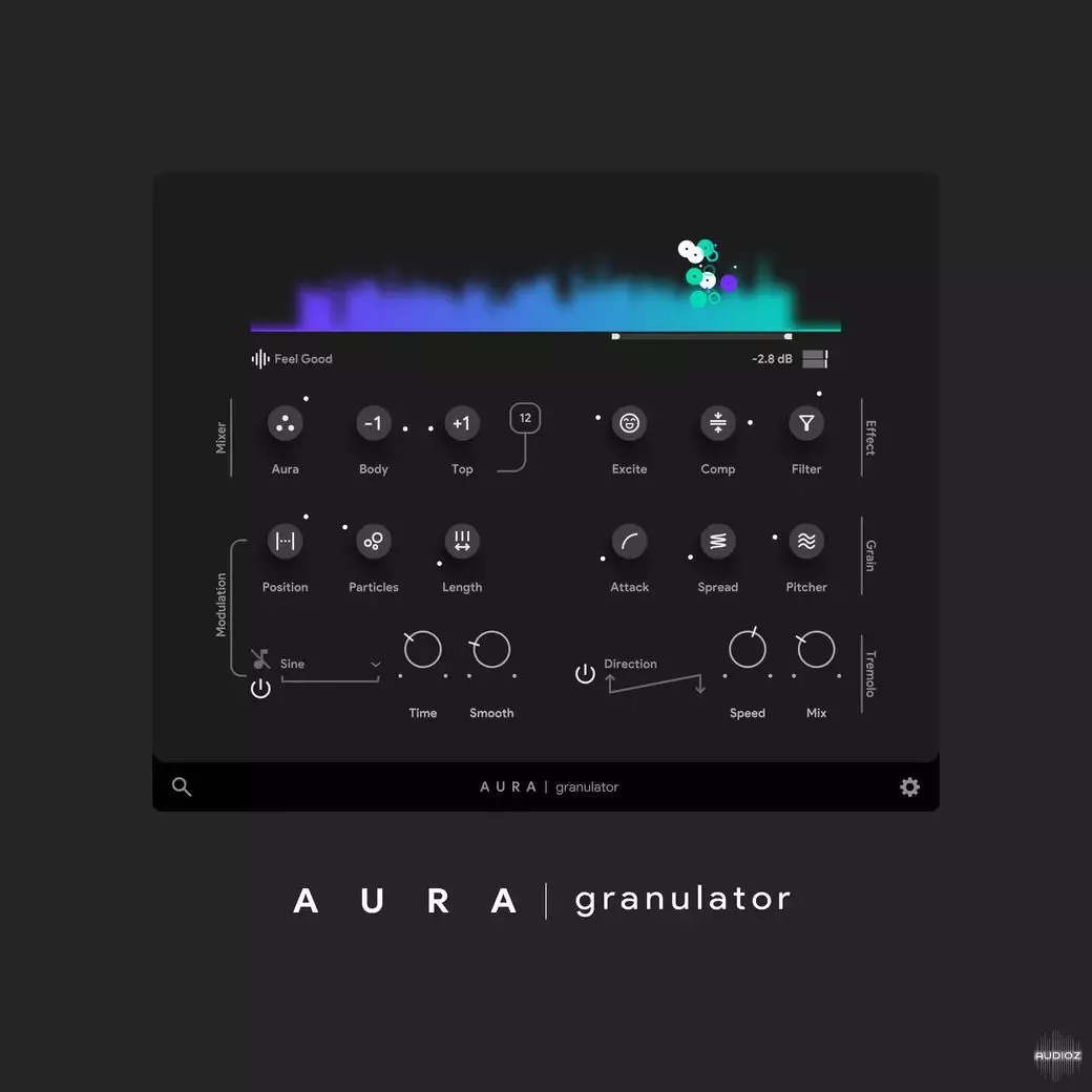 粒子效果器 | Thenatan Aura v1.0.1 WIN&MAC U2B-VST云