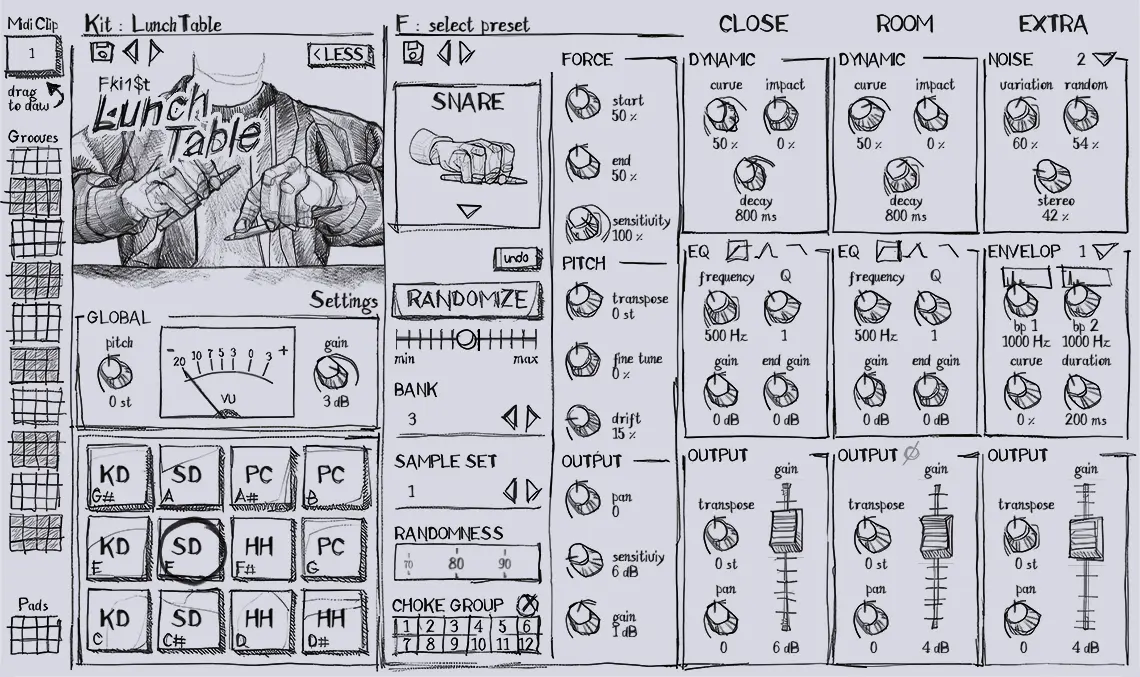 敲击采样音色库 | BEATSURFING LunchTable v1.1.2 WIN版-VST云