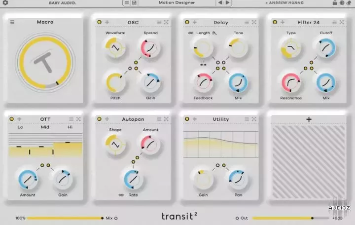 创意多功能效果器 | BABY Audio Transit 2 v1.0.0 WIN&MAC U2B-VST云