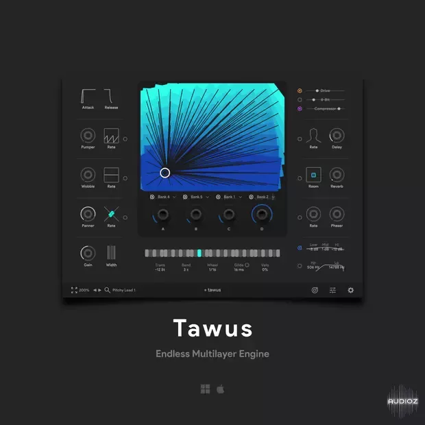 多重采样音色库 | Thenatan Tawus v1.0.3 WIN&MAC U2B-VST云