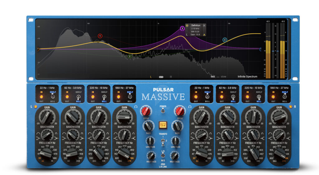 硬件模拟均衡器 | Pulsar Audio Pulsar Massive v1.4.0 WIN版-VST云