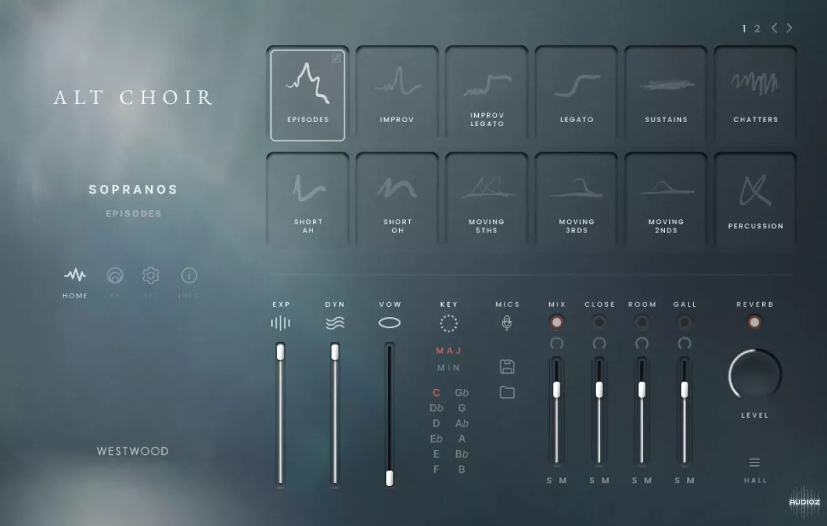 人声合唱采样音色库 | Westwood Instruments ALT CHOIR KONTAKT-VST云