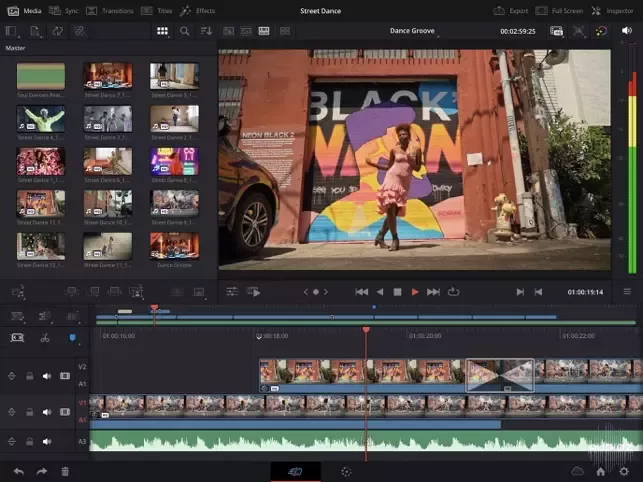 达芬奇专业视频剪辑软件移动版 | Blackmagic DaVinci Resolve for iPad v19.0.300 IOS版-VST云