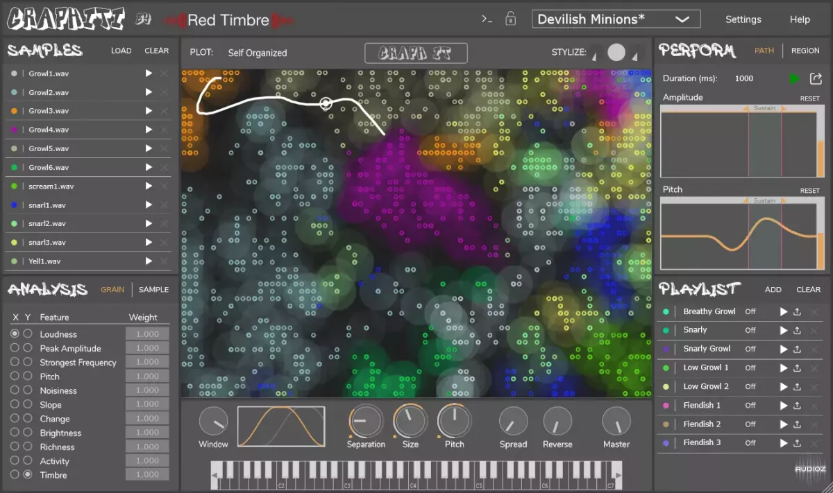 采样合成器 | Red Timbre Audio Graphiti v1.0.0 WIN版-VST云