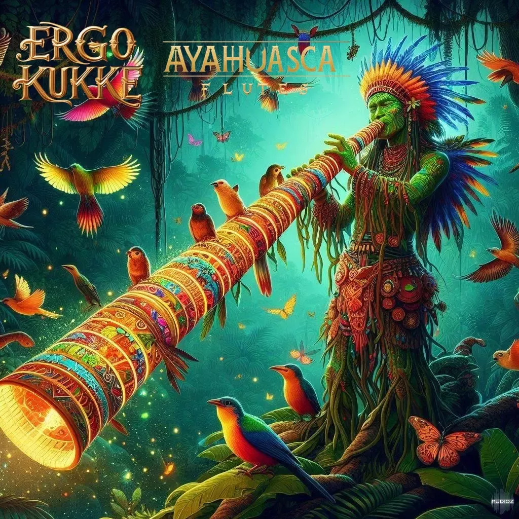 亚马逊部落氛围音源 | Ergo Kukke Ayahuasca Flutes KONTAKT-VST云