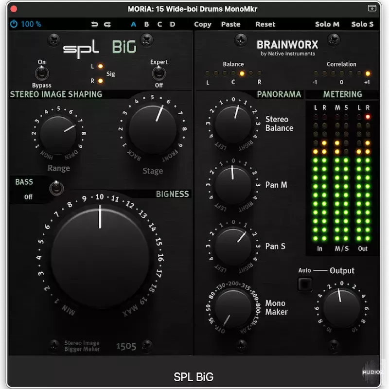 立体声增强优化插件 | Plugin Alliance Brainworx SPL BiG v1.0.0 WIN&MAC U2B-VST云